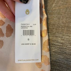 Spiritual Gangster leopard leggings